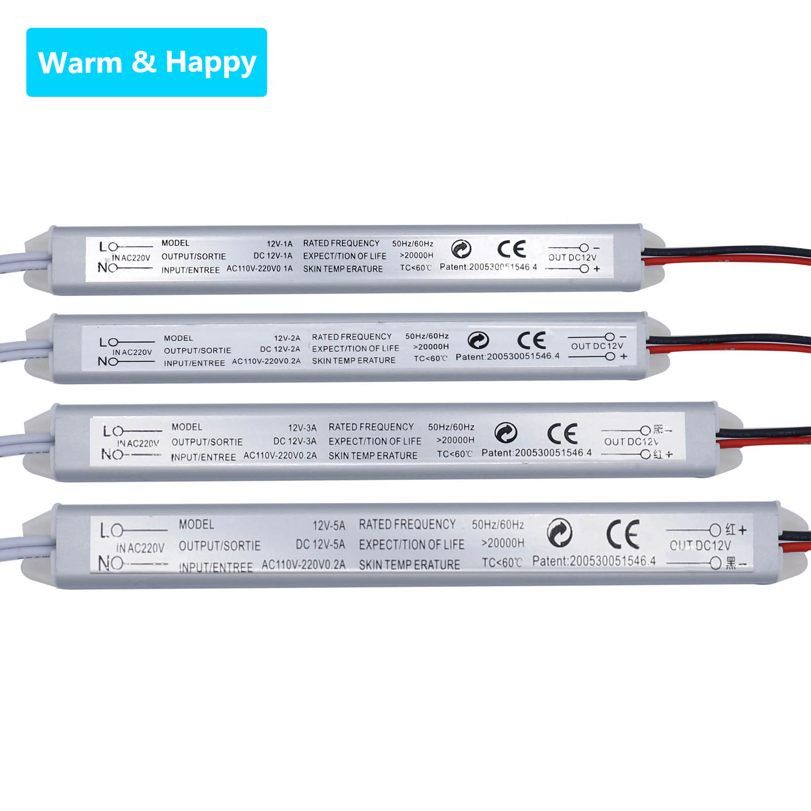 แหล่งจ่ายไฟแบบแถบ 12V 24V 100W - Outdoor Use Power Strip บทวิจารณ์และราคา