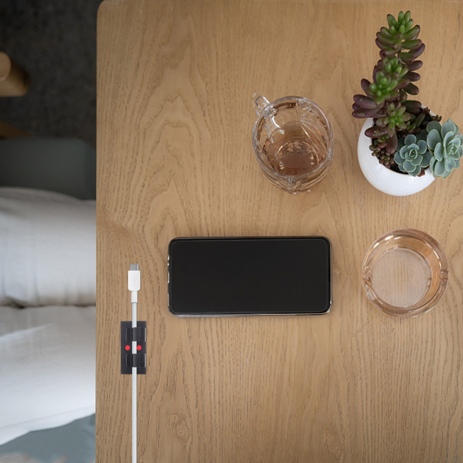25 ชิ้น คลิปหนีบสายไฟแบบมีกาว  - Outdoor Use Power Strip บทวิจารณ์และราคา