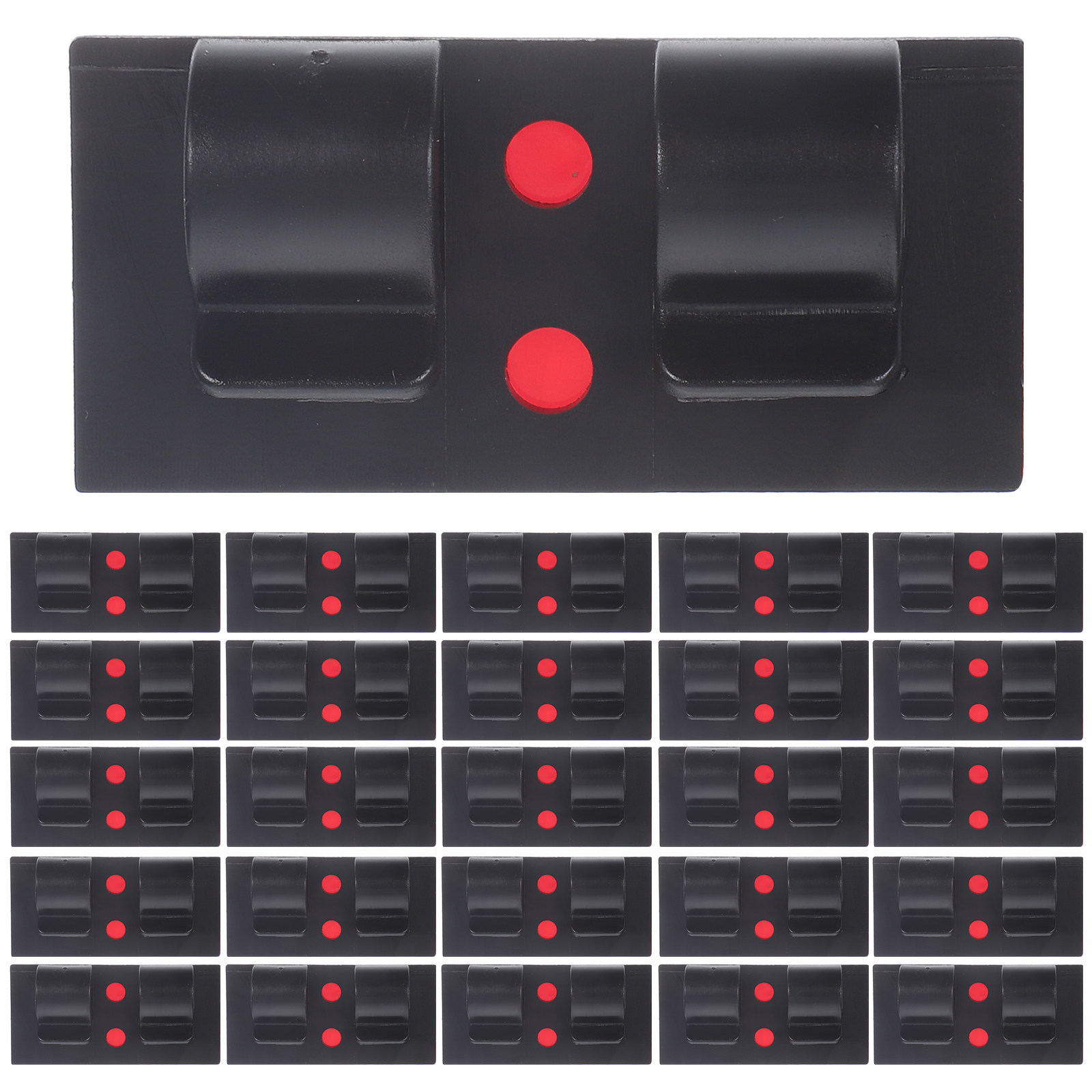 25 ชิ้น คลิปหนีบสายไฟแบบมีกาว  - Outdoor Use Power Strip บทวิจารณ์และราคา