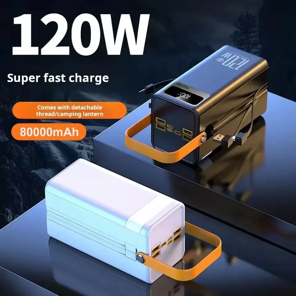 พาวเวอร์แบงค์ชาร์จเร็ว 120W คว - Outdoor Power Adapter Usb C บทวิจารณ์และราคา